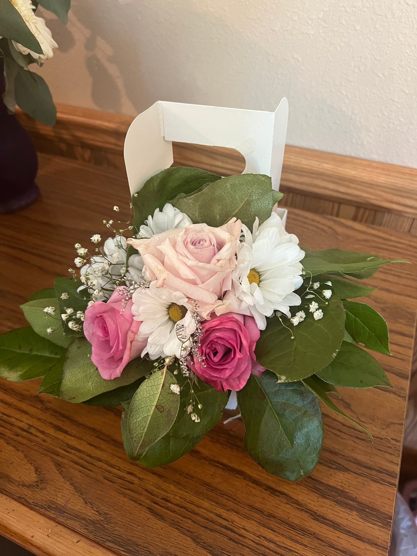 Floral drink carrier